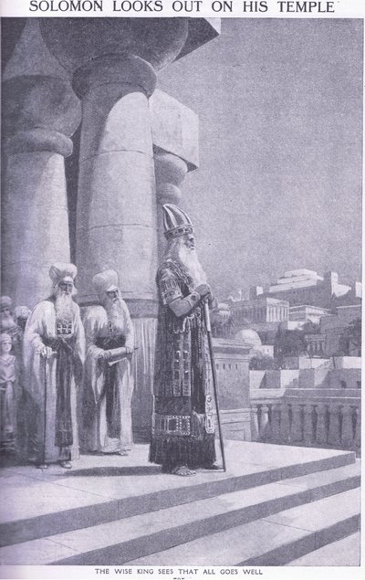 Solomon Looks Out on His Temple by Charles Mills Sheldon